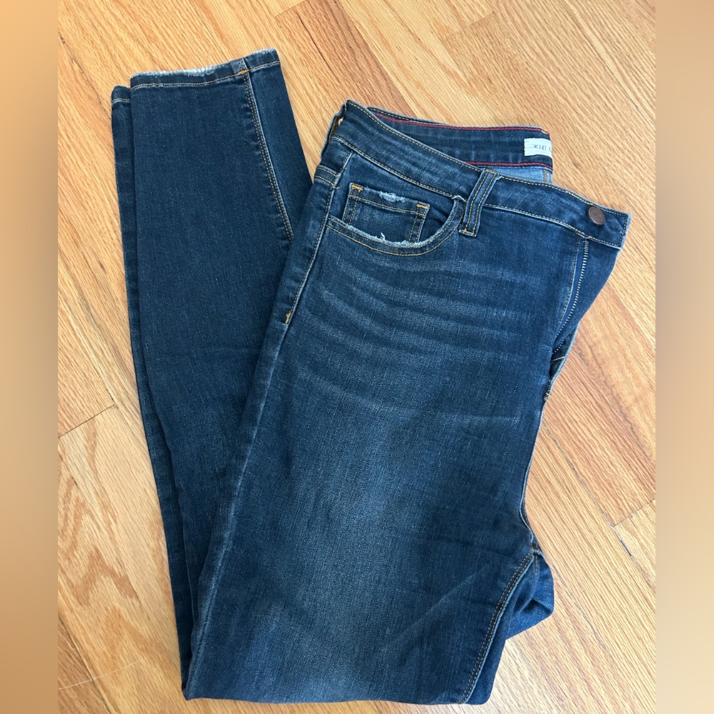 Dark wash, high waist skinny Women's Jeans